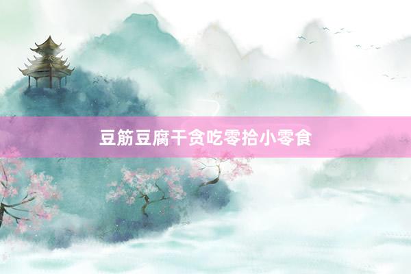 豆筋豆腐干贪吃零拾小零食