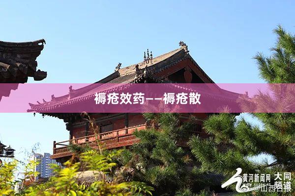 褥疮效药——褥疮散