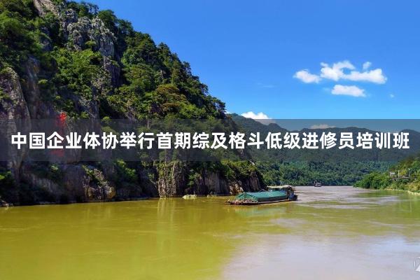 中国企业体协举行首期综及格斗低级进修员培训班